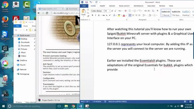 How to create your own Minecraft (Spigot/Bukkit platform) 1.10 SERVER [JAR DOWNLOAD] смотреть онлайн