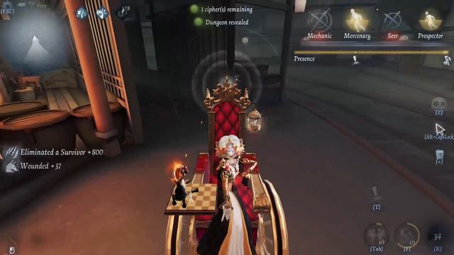 Galatea Scariest Camper - Hunter Rank #15 (Identity v) смотреть онлайн