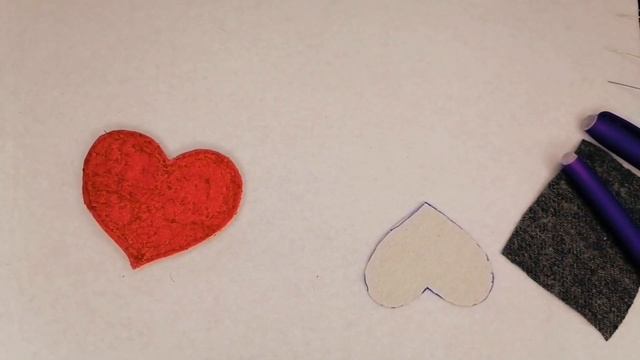 Брошь "Сердце" своими руками.