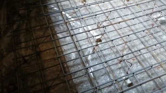 Устройство монолитной плиты под кессон (монолитный резервуар)