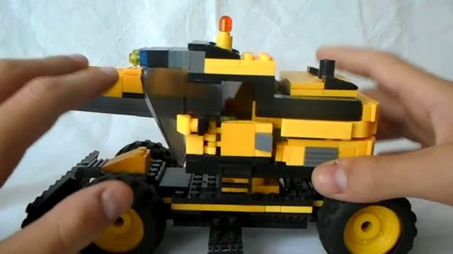Обзор LEGO-самоделки экскаватор Volvo / LEGO handmade excavator review смотреть онлайн
