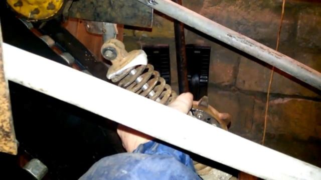 Снегоход своими руками 3 (подвеска гусеницы)