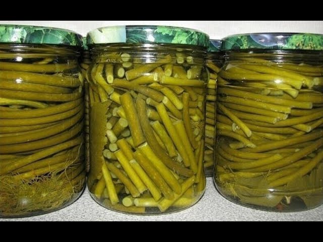 Маринованные стрелки чеснока от деда Щукаря.mp4 смотреть онлайн