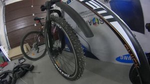 Шипованная резина на велосипед Осень