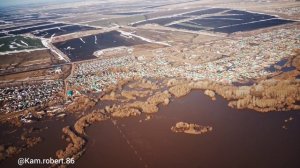 Паводок. Подтопило село. Наурузово. Весна 2021