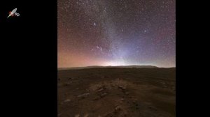 Снимок ночного неба над Марсом, сделанный марсоходом Perseverance: Science Daily