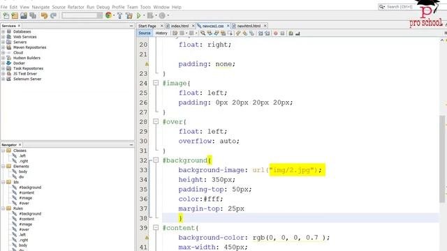 Background Image HTML | How To Set Background Image | Web Development Training
