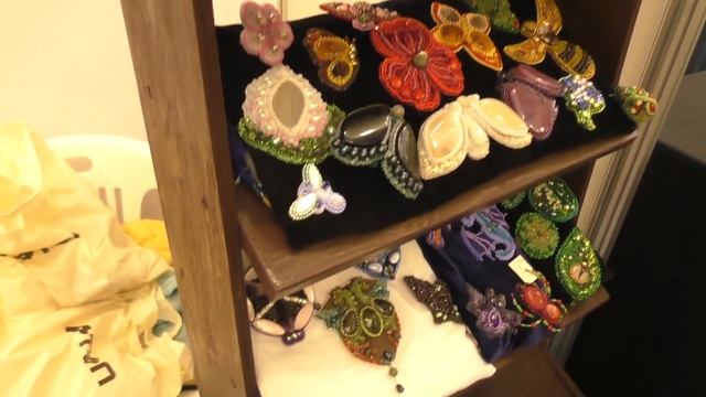 Авторские украшения ручной работы на осенней выставке ярмарке Млын 2018 смотреть онлайн