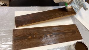 Воск для дерева. Нанесение на лиственницу и сосну. W. House нанесение. Производство СПб с 2015 г.