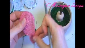 БИСЕРОПЛЕТЕНИЕ ДЛЯ НАЧИНАЮЩИХ, урок 4 - Ступенчатый лепесток