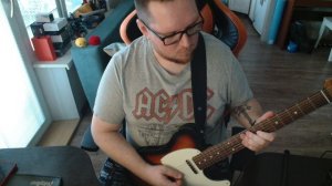 Black Country Communion riffing & solo (cover), Xotic XTC-1