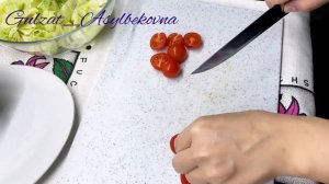 Салат из Айсберг.Очень лёгкий простой вкусный ?