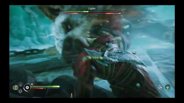 God of War Рагнарёк: Кратос против Гарма смотреть онлайн