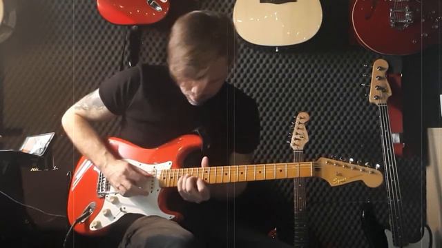The Shadows - Sleepwalk (Squier Classic Vibe 50's COVER) смотреть онлайн