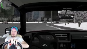 ЖИГА ДРИФТ в City Car Driving + РУЛЬ