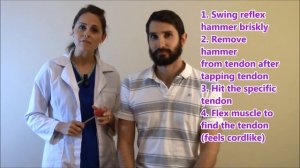 Deep Tendon Reflex Examination for Nursing Head to Toe Assessment of Neuro System