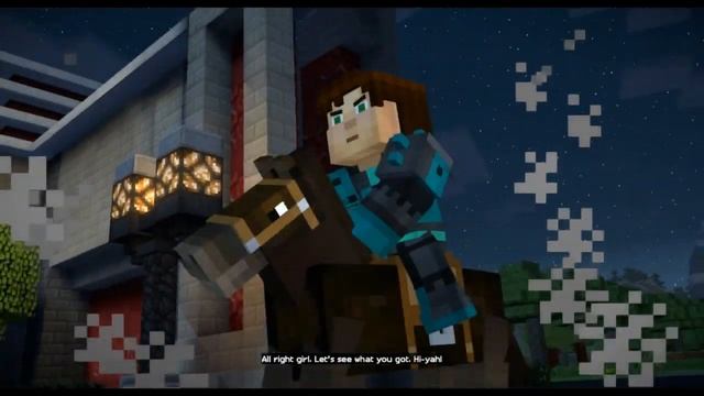 Minecraft Story Mode Season Two:Гигантские Последствия Часть1 смотреть онлайн