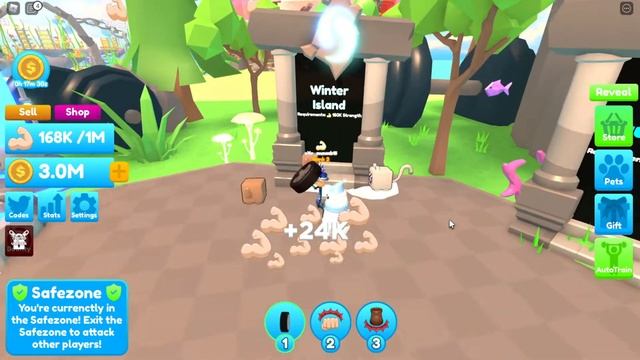 Lifting Heroes ??, NEW! RANK 4 MULTIPLIER 20x in Roblox смотреть онлайн