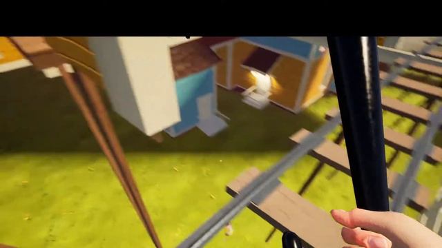 Играем в Hello neighbor с начала ищем. ружьё смотреть онлайн