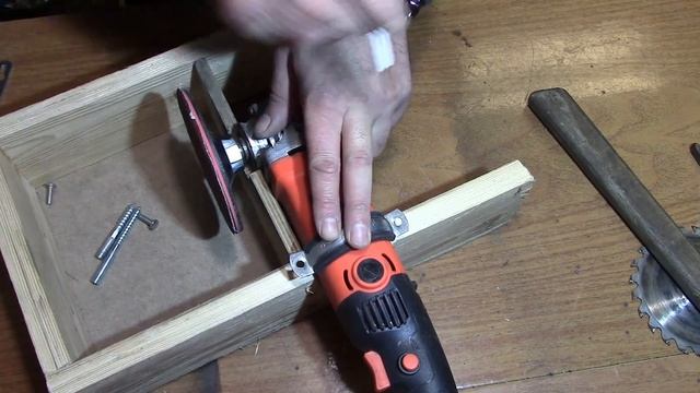 ШЛИФОВАЛЬНЫЙ станок из БОЛГАРКИ!!! своими руками DIY смотреть онлайн