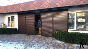 Раздвижные гаражные ворота