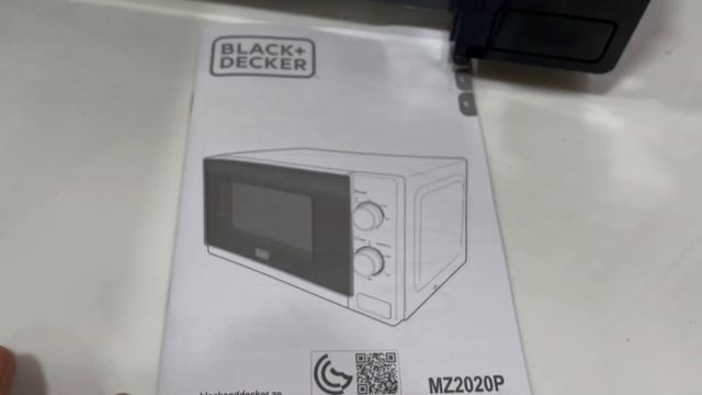 Unboxing imported Black+Decker MZ2020P 20L 700W microwave oven #blackanddecker #microwave #oven смотреть онлайн