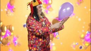 Клоун с другом шариком на Гумор ТВ