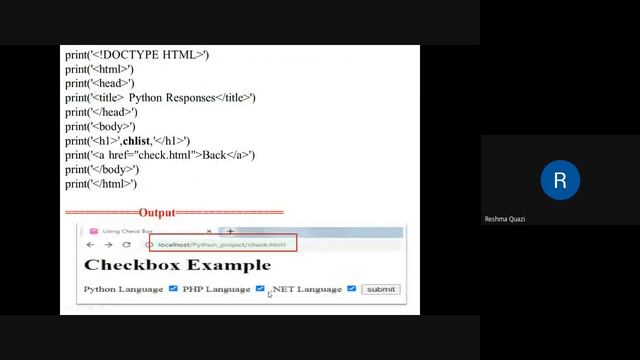 Unit IV (Check Box in Python) смотреть онлайн