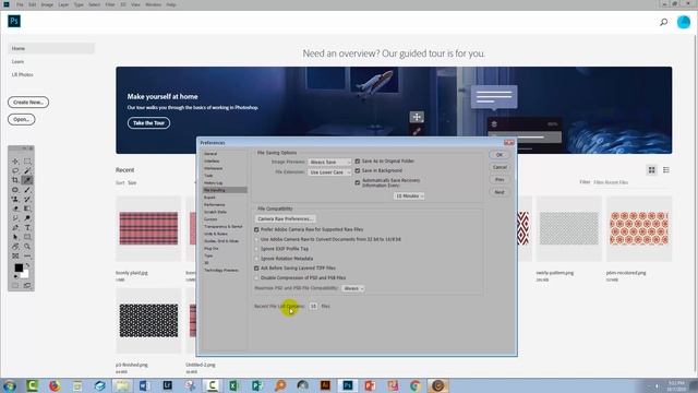 Photoshop CC 2020 - Disable the start screen - works for CC 2019 too! смотреть онлайн