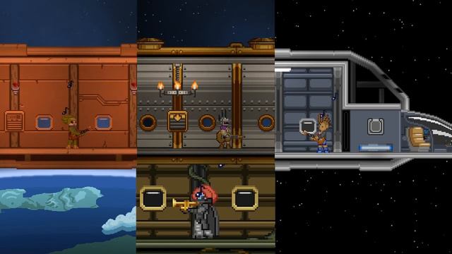 Starbound: Early Intrument Test - Through Fire & Flames смотреть онлайн