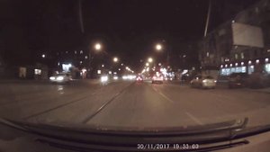 Видеорегистратор INCAR VR-340 - ночная съёмка