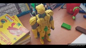 Как сделать Дио Брандо и его стэнд из пластилина + четырёхлетие канала