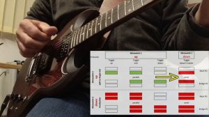 Gibson SG modifiziert: split und Serienschaltung der Pickups 8 Sounds