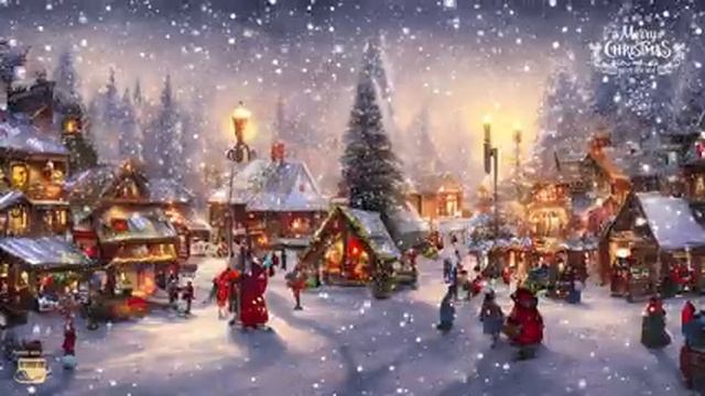 Peaceful Instrumental Christmas Music - Beautiful Relaxing Christmas music  Christmas Atmosphere