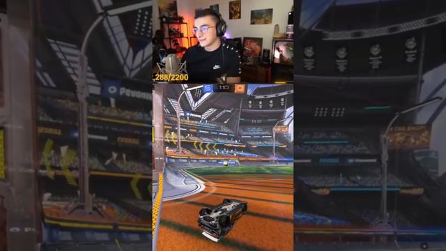 Kaydop tente désespérément de turtle sur Rocket League avec Radosin