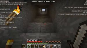 minecraft- шахта (поиск алмазов) прохождение 1.12.2