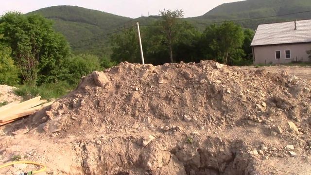 Снял опалубку. Собираю страпила