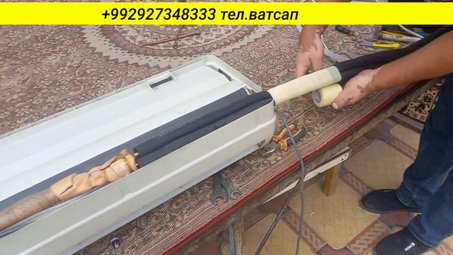 монтаж кондиционера.кондиционер урнатиш.