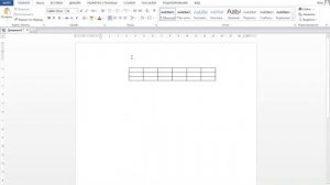 Как закрепить таблицу в Ворде
