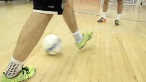 Мастер класс от игроков МФК Дина , индивидуальные действия для взятия ворот