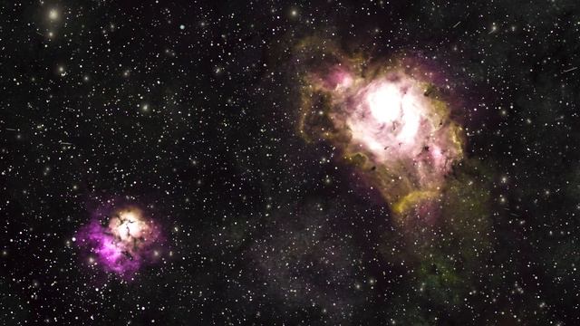 Nebula Star-Field Travel ♥  Relaxing Wallpaper 4K Motion Background смотреть онлайн