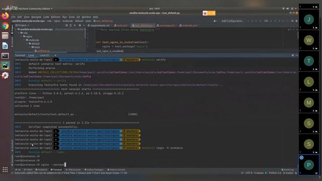 Tout sur Molecule, l'outil de test pour Ansible ! смотреть онлайн