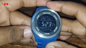 How to Set Time UNITED COLOUR OF BENETTON Digital WATCH