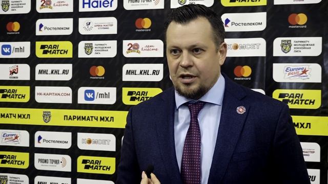 Послематчевое интервью с Дмитрием Кокоревым смотреть онлайн