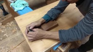 зеркальный финиш японским рубанком