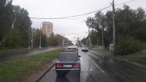 Экзаменационные маршруты кат. "C и D" в г. Тольятти с комментариями, город