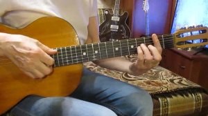 Одинокий голубь -Яна -(как играть на гитаре аккорды)