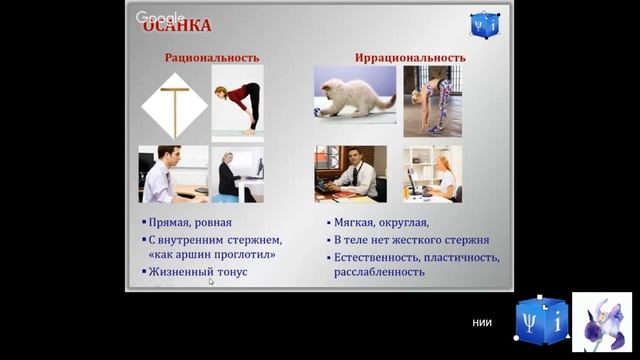 Татьяна Прокофьева Доклад "Рациональность - Иррациональность. Внешние маркеры"
