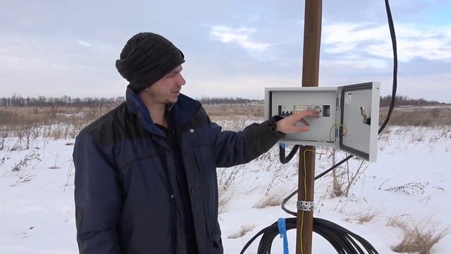 Подключение электричества на участке. начало стройки.