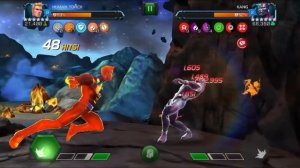 Act 7 Final Boss Superior Kang Fight! Human Torch Solo??! Beta Fight! - Marvel Contest of Champions